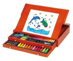 Partner Jouet - HKTAP81ESBWB - Loisir Créatif - Boite Chevalet - 81 Pièces