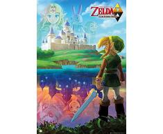 GB Eye Ltd G862590 Poster Legend of Zelda A Link Between Worlds Multicolore