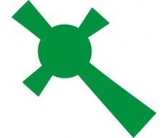 Eulenspiegel 105542 Pochoir Autocollant Motif Croix Celtique