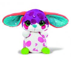 NICI - Peluche Chien NICIdoos - Grands Yeux Brillants - Collection Sirup - Chien Bluffy Crazy - Taille 22 cm