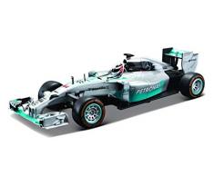 Maisto - 81082 - Voiture Miniature - Mercedes AMG Petronas F1 W05 Hybrid Rosberg - Radiocommandée - Echelle 1/24
