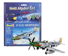 Revell - 64148 - Maquette - Model Set P-51D Mustang