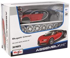 BBURAGO MAISTO FRANCE - M39514 - Maquette - Kit Métal Bugatti Chiron 1/24 - Couleur Aléatoire