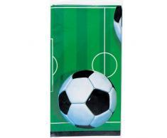 Unique Party - 27303 - Nappe en Plastique Football - 213 Cm X 137 Cm
