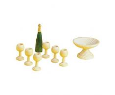 Rülke Jouet en Bois 21635 Service à vin et à Fruits en Bois