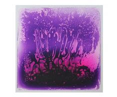 Kögler 23344 Tapis Liquid Floor Env. 50 x 50 x 0,7 cm, Violet/Rose