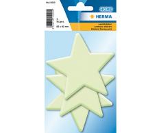 HERMA réfléchissant Stickers, Permanent Tenir, 5 Fluorescent Stickers par lot