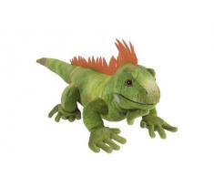 Wild Republic Republic-12905 Peluche Iguane Cuddlekins, Jouets, 30cm, 12905, Vert