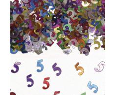 Folat Confettis de Table Motif Nombre