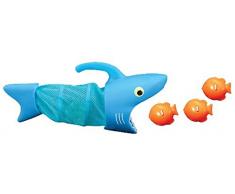 Melissa & Doug, requins éclairs prédateurs de poissons Sunny Patch (jeu de piscine, 2 filets, 6 poissons plongeurs à attraper)