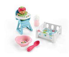 Fisher-Price Little People Babies Lheure du Goûter et du Jeu, jouet pour enfant, 18 mois et plus, GKP65