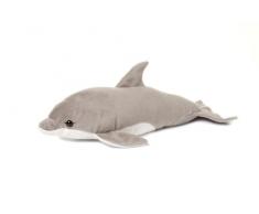 WWF - Peluche Dauphin - Peluche Réaliste avec de Nombreux Détails Ressemblants - Douce et Souple - Normes CE - 39 cm