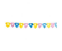Folat Guirlande de fête pour bébé Multicolore 6 m