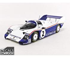 Minichamps- Voiture Miniature de Collection, 153846792, Bleu/Blanc