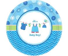 amscan 541491 18 cm avec Love Boy Papier Assiettes