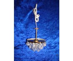 Rulke Rulke010501 Lustre Lampe à Suspension avec Perles de Cristal