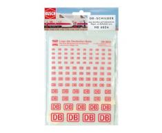 Busch Environnement - BUE6024 - Modélisme Ferroviaire - 89 Autocollants DB