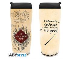 ABYstyle - Harry Potter - Mug de Voyage Isotherme Carte du Maraudeur
