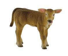 Bullyland 62729 Figurine de Jeu Alpenkalb Mona, env. 4,9 cm pour Enfants, garçons et Filles, pour Jouer et Collectionner