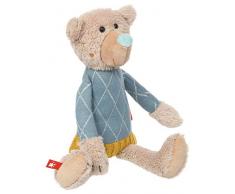 sigikid, Filles et Garçons, Peluche, Ours Patchwork, Multicolore, 39206