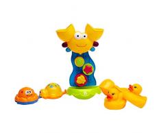 Globo Toys Globo – 5067 Vitamina _ G Jouet de Bain avec 4-Accessories et 2-Vinyl Canards