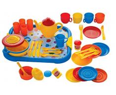 Gowi - 2050652 - Jeu Dimitation - Cuisine - Services De Dîner - Rom - 40 Pièces