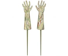 amscan- Decoration Halloween, 190593, Jaune