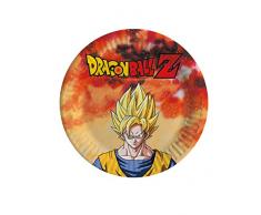 Comogiochi 5CG82006 Dragon Ball Z Assiette Multicolore 18 cm