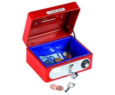 Goki - 2041891 - Tirelire avec Fermeture Codée - Rouge