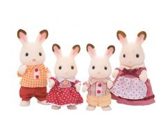 Sylvanian Families - Poupées et Accessoires - Famille Lapin Chocolat
