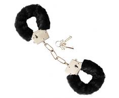 Widmann 24173 – Menottes en peluche, noir