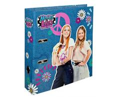 Undercover MGFF0630 Maggie and Bianca Classeur A4 (Bleu)