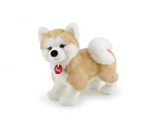 Trudi- Peluche Chien, 22664, Beige/Blanc