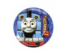 Amscan - 552156 - 8 Assiettes Thomas et Friends Diamètre - 23 cm