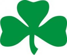 Eulenspiegel 106730 Pochoir Autocollant Motif trèfle