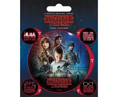 Pyramid- Stickers Stranger Things One Sheet, Multicolore (PS7423)