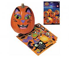 amscan 241856 Citrouille Autocollant Livres