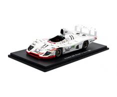 Spark- Miniature Voiture de Collection, 43LM81, Blanc-Rouge