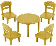 SYLVANIAN FAMILIES- Table & Chair Set Table avec chaises, 5144, Multicolore