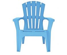 BICA s.p.a. (BCA) - Maryland Fauteuil 73 x 80 x 88 Bleu Clair, Multicolore, 123