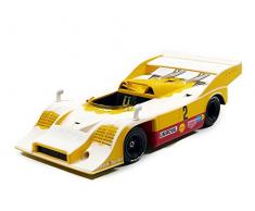 Minichamps- Miniature Voiture de Collection, 155736592, Jaune/Rouge