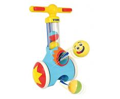 TOMY Toomies -Mon Fun Trott E71161, Jouet à Pousser pour Bébé, Jeu dAide à La Marche pour Enfant, Idée de Cadeau, Jouet dÉveil pour Fille et Garçon, Adapté pour Enfants de 18 Mois à 3 Ans