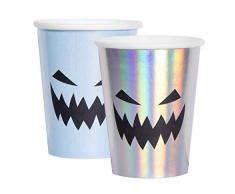 Folat 65231 gobelet à boire papier Creep Pastel 250ml-6 pièces, multicolore