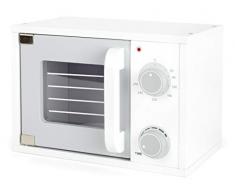 small foot 11184 Micro-ondes pour la cuisine denfant en bois, boutons mobiles et porte magnétique, à paritr de 3 ans