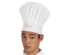 Boland 90647 Toque Chapeau Chef, Blanc