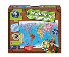 Orchard Toys Puzzle et Poster - Thème Carte du Monde