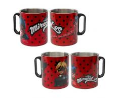 Disney- Ladybug Tasse De Acier, LB17035