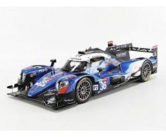 SPARK- Voiture Miniature de Collection, 18S391, Bleu/Noir