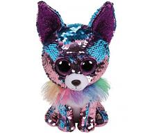 Ty - TY36438 - Flippables - Peluche à sequins Yappy le Chihuahua 23 cm