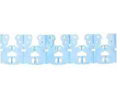 Widmann - Guirlande papier ourson bleu 3 mètres